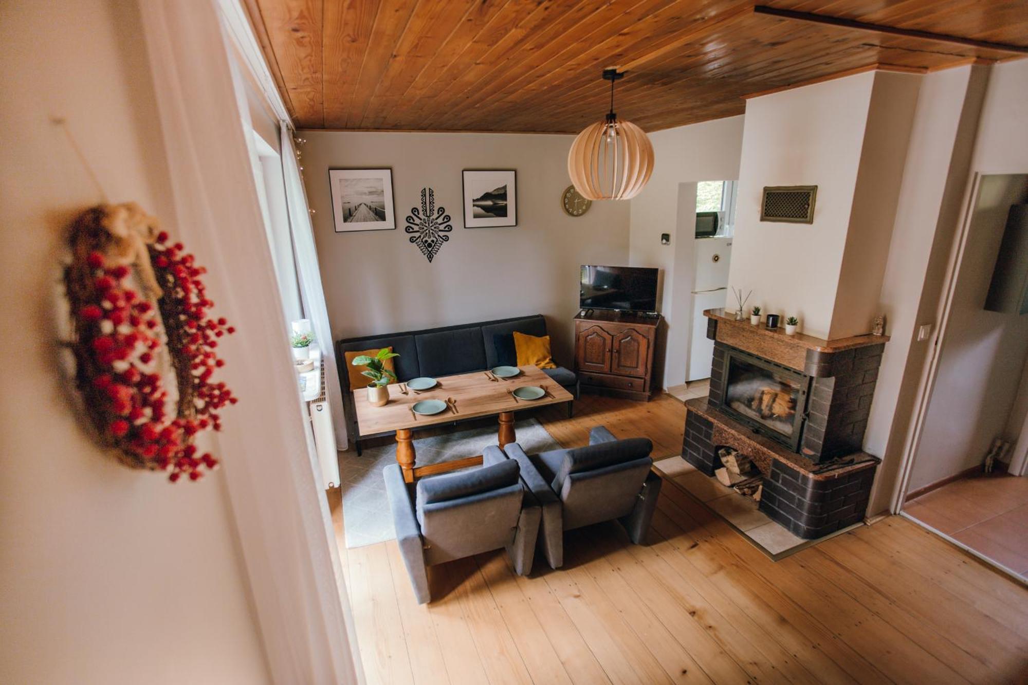 Holiday home Lesne Zacisze - Dom Z Kominkiem I Balia